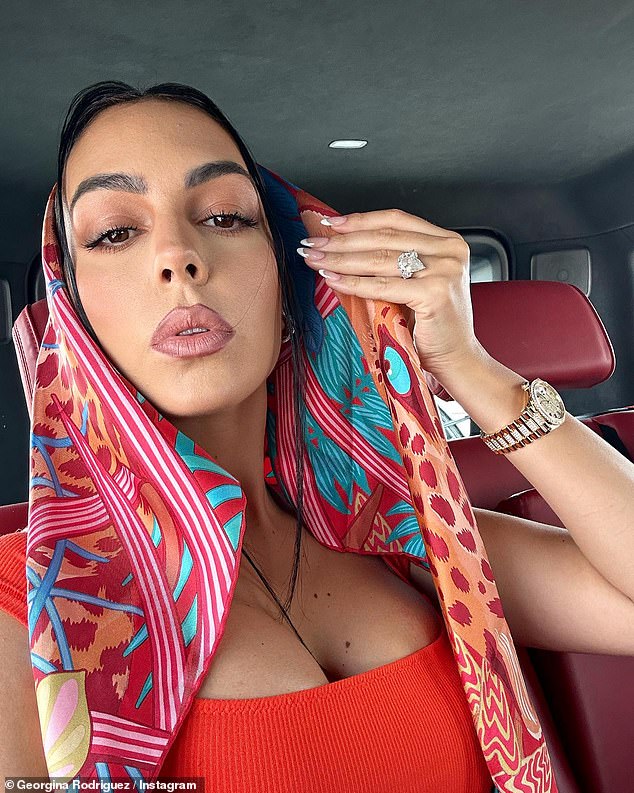 Georgina Rodriguez Filming an Unannounced Project in Saudi Arabia 3