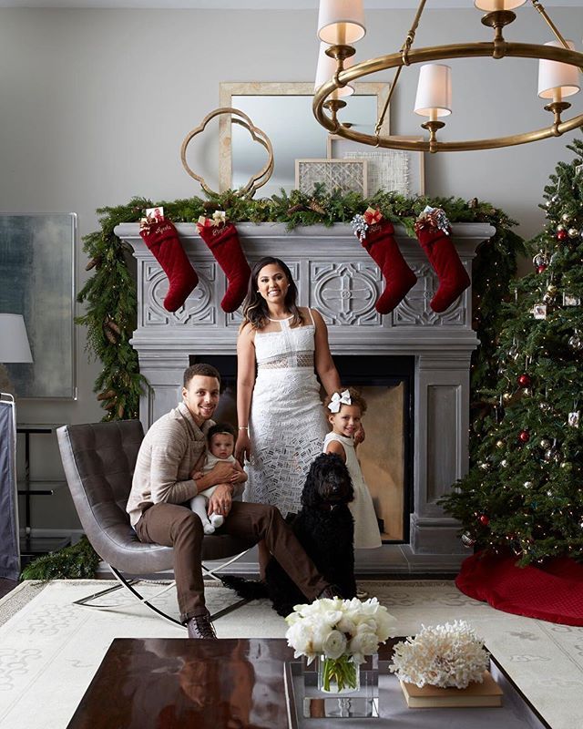 Pin for Later: Steph and Ayesha Curry Are Already the Best Couple of 2016 —  Here's 17 Reasons They cr… | Family holiday photos, Ayesha curry, Christmas  celebrations