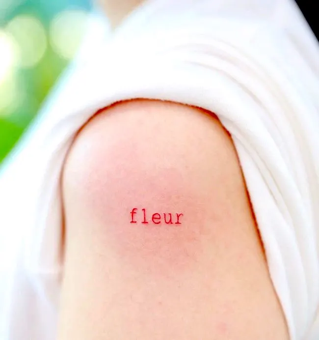 Fleur by @xiso_ink