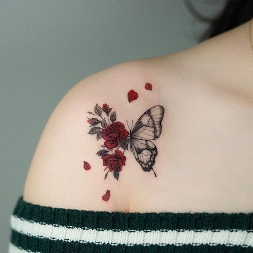 Top 55 most beautiful "Butterfly Tattoo" ideas in the world - exploretheworls.com