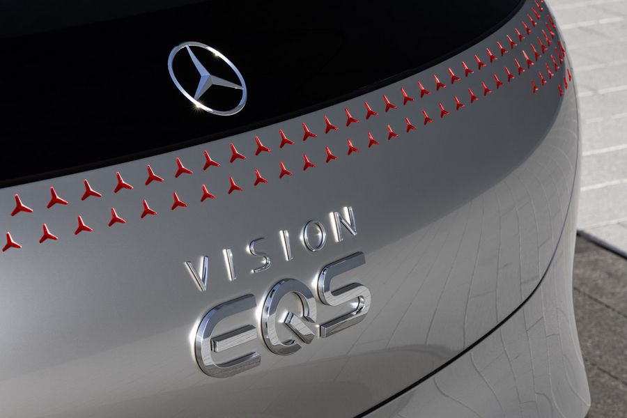 Mercedes EQS Vision - the future of luxury electric cars
