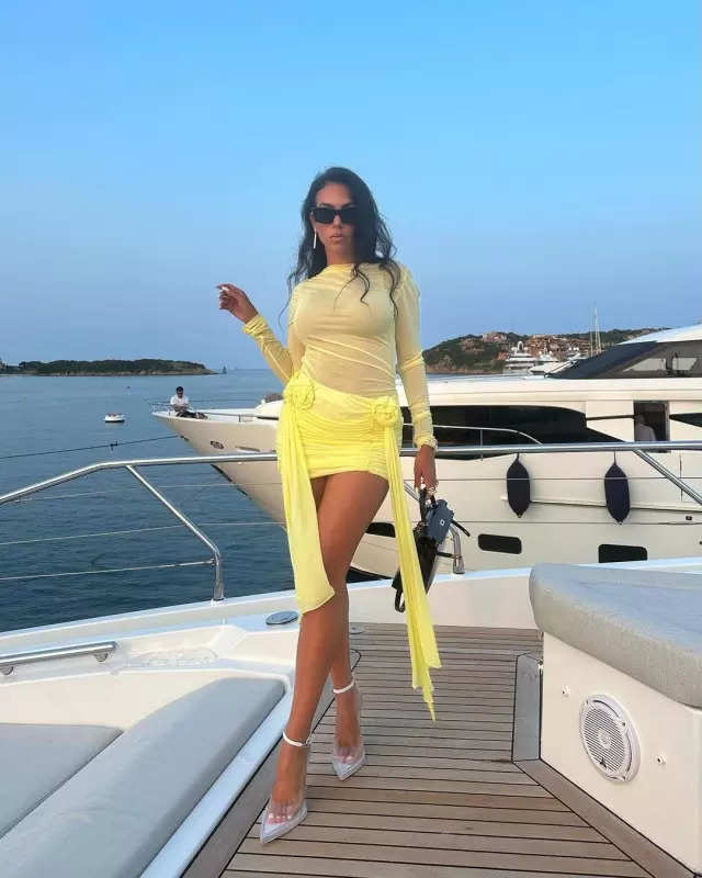 Cristiano Ronaldo's girlfriend Georgina Rodriguez shares pictures from lavish yacht holiday with kids