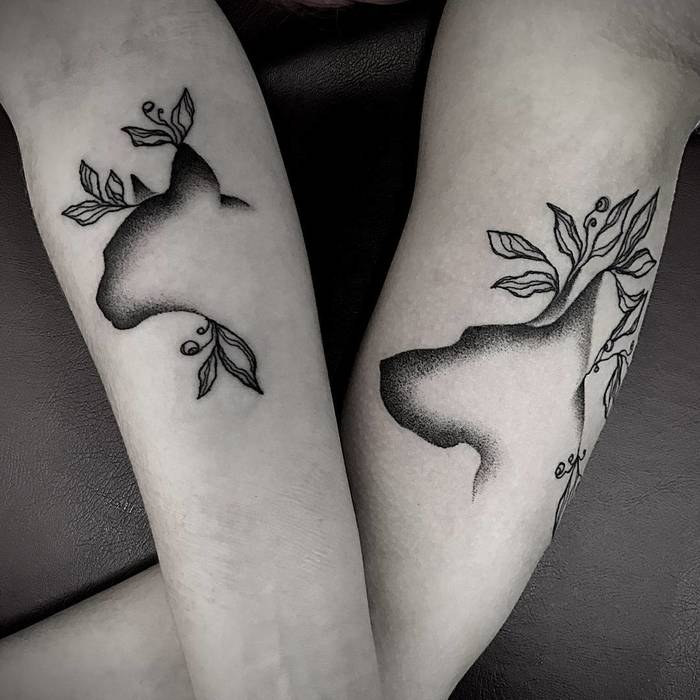 50 Powerful Matching Tattoos