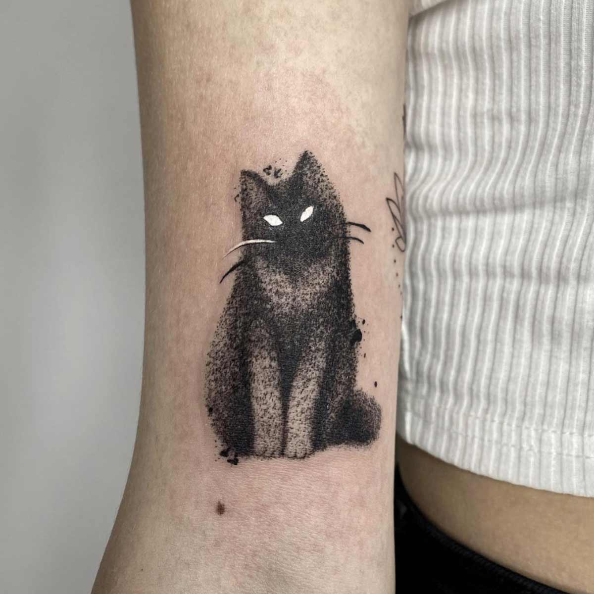 Dotwork Cat Idea