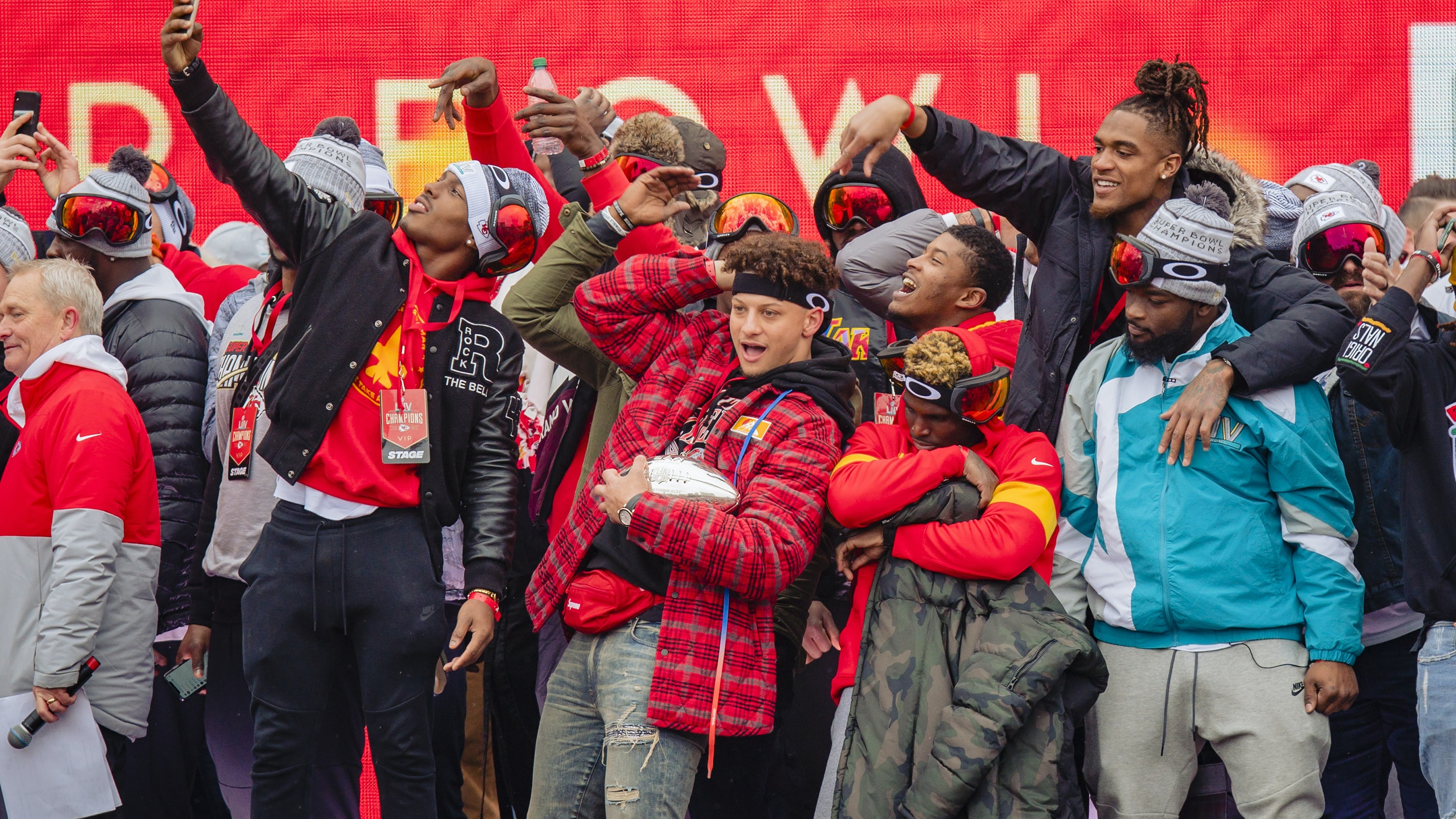 Watch Spotting: Super Bowl MVP Patrick Mahomes Wearing A Rolex Yacht-Master  At The Kansas City Chiefs Victory Parade - Hodinkee