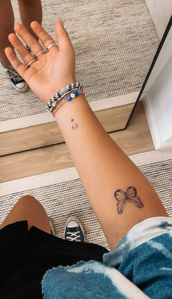 70+ Beautiful Tattoo Designs For Women : Choose Happy Tattoo on Arm I Take  You | Wedding Readings | Wedding Ideas | Wedding Dresses | Wedding Theme