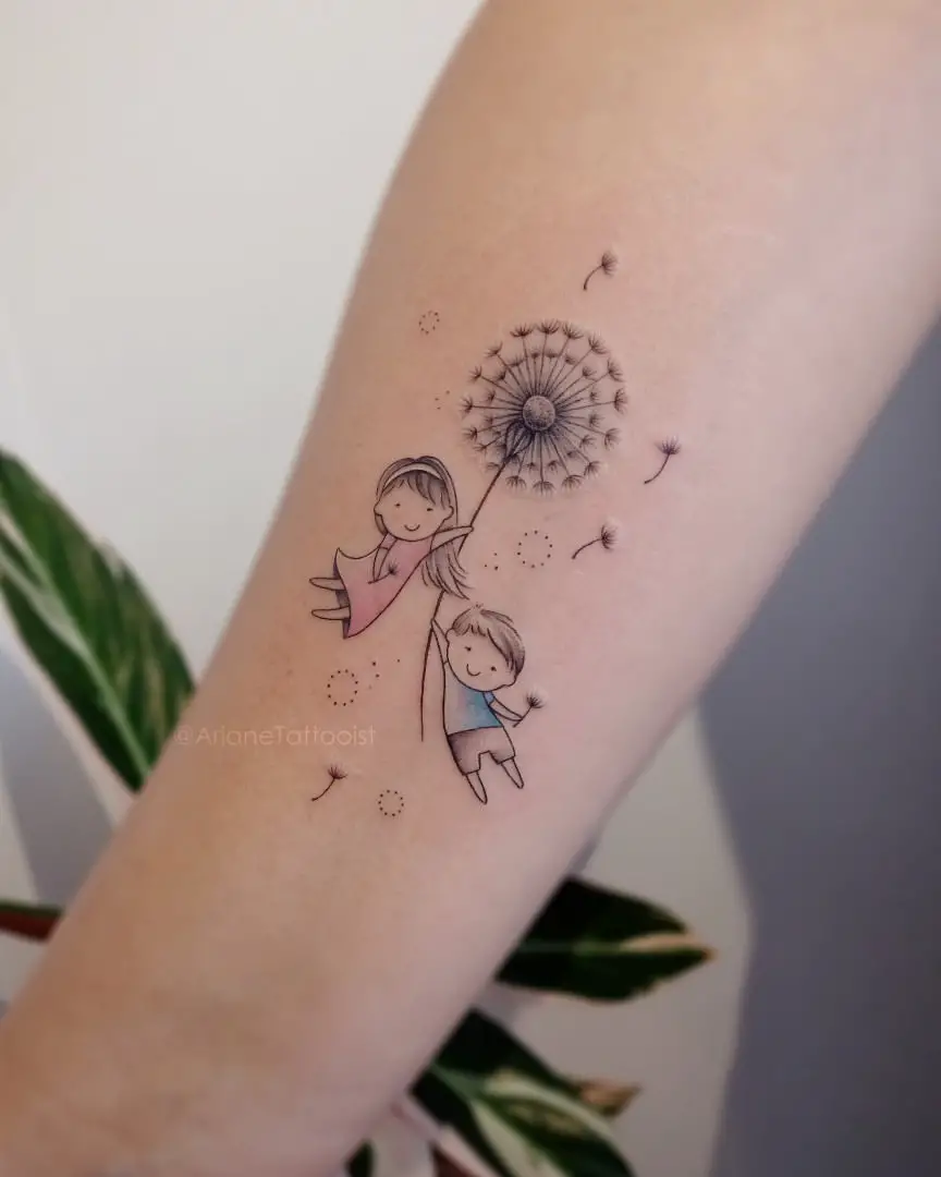 Dandelion Tattoo Ideas 1