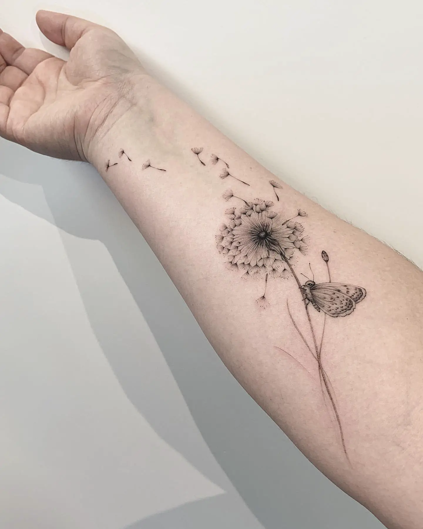 Dandelion Tattoo Ideas 5