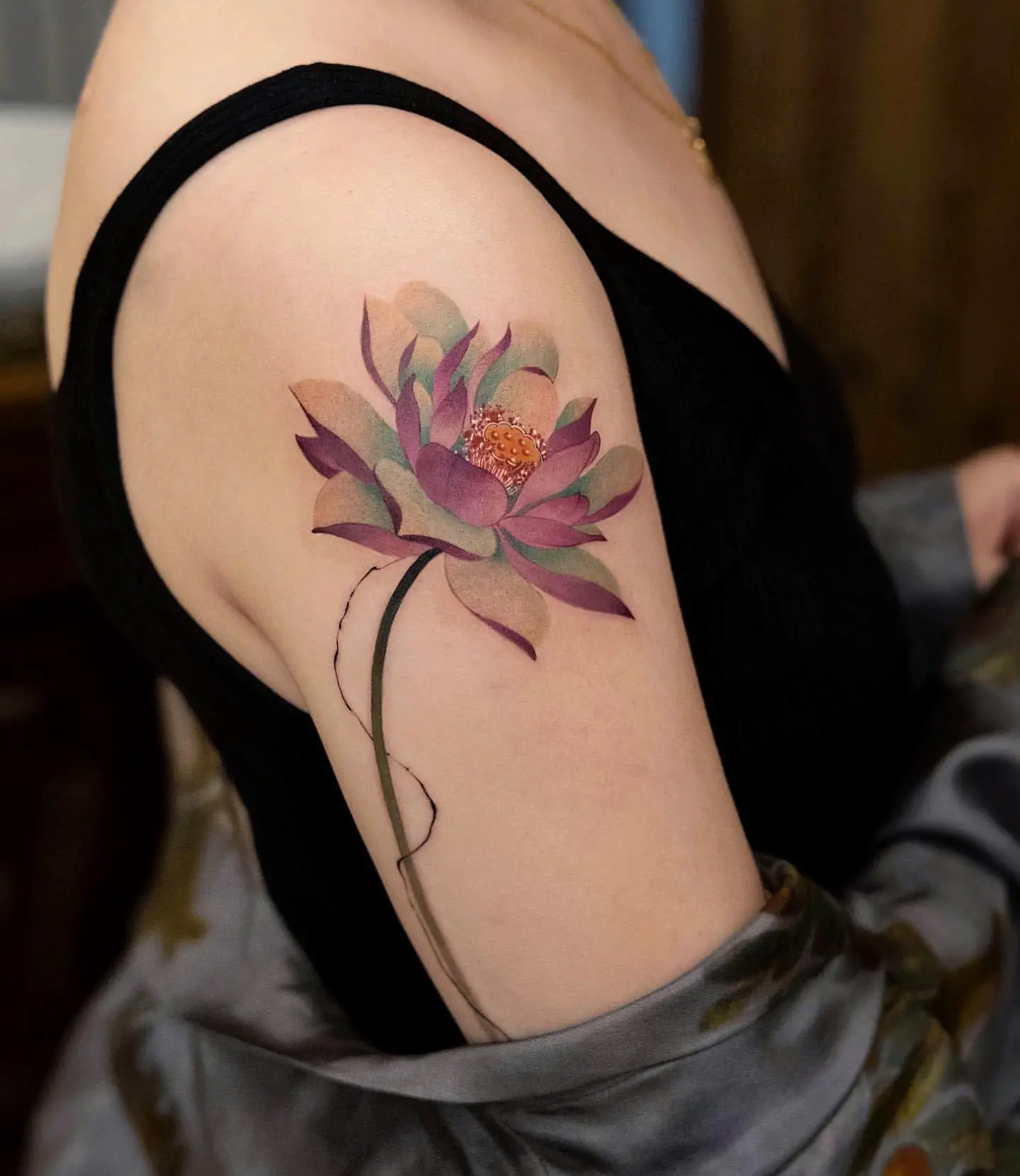 Shoulder Tattoos for Women 9