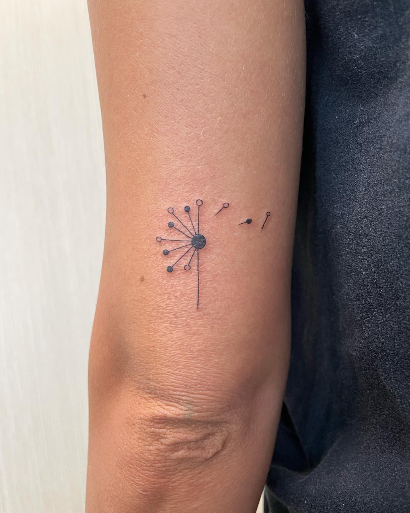 Dandelion Tattoo Ideas 26