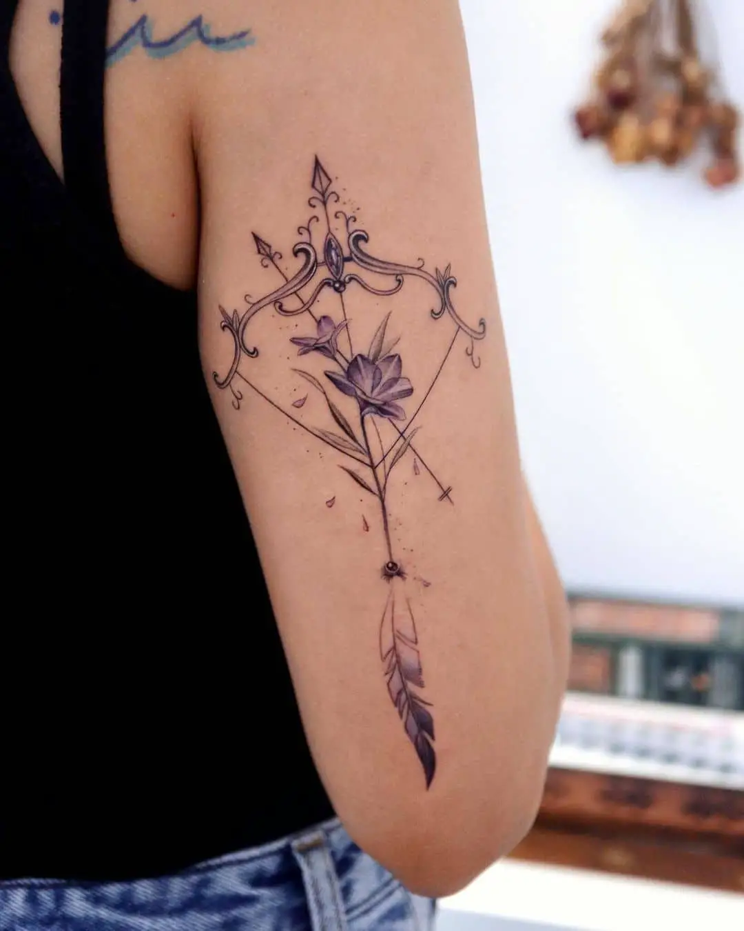 Sagittarius tattoo design by tattooist giho