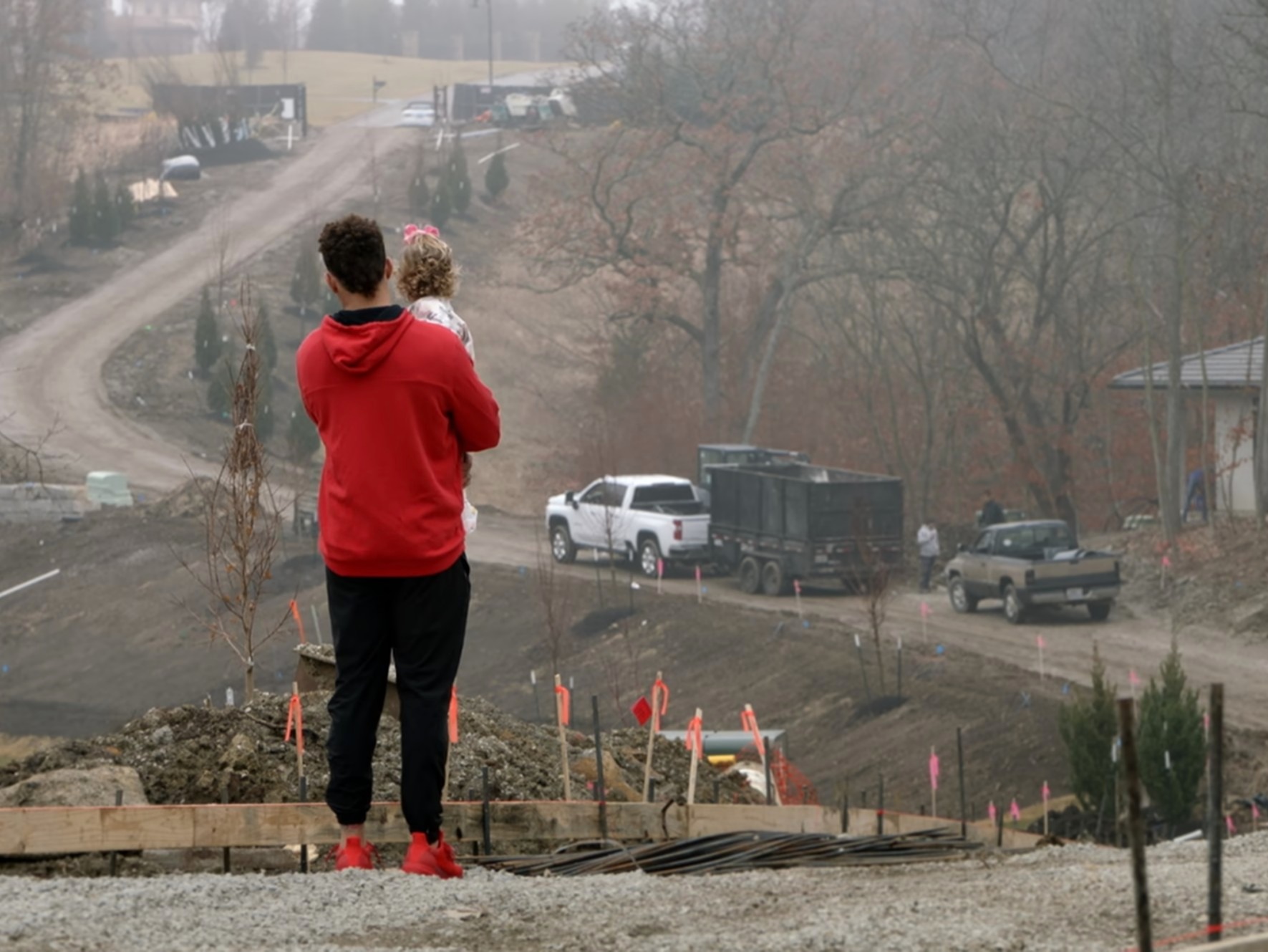 The quarterback purchased land in Kansas City to build his palace