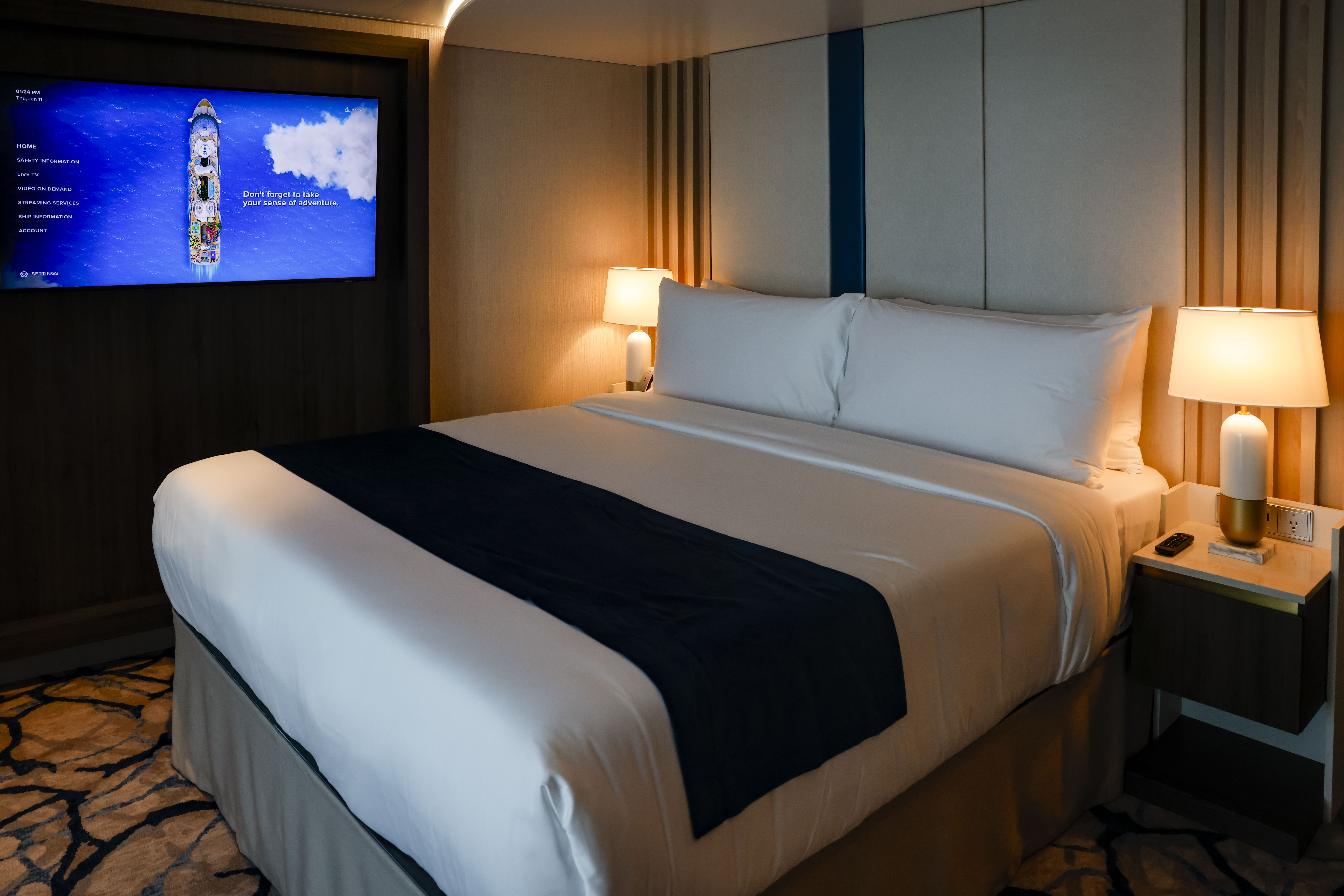 Guests will have comfortable rooms