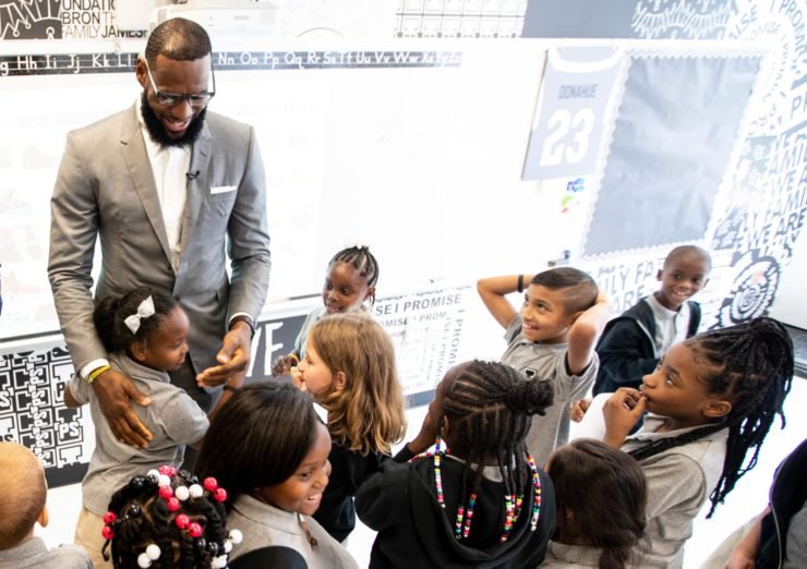 "I Was One of Those Kids": LeBron James Talks About His 'I Promise School' for At-Risk Children - EssentiallySports