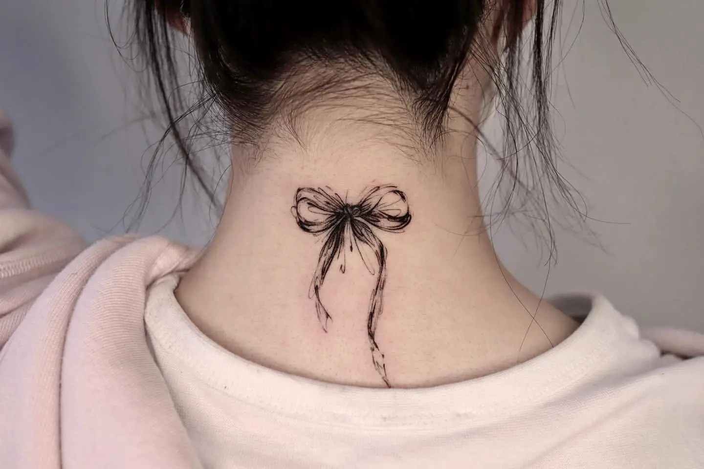 Neck Tattoos for Women 5