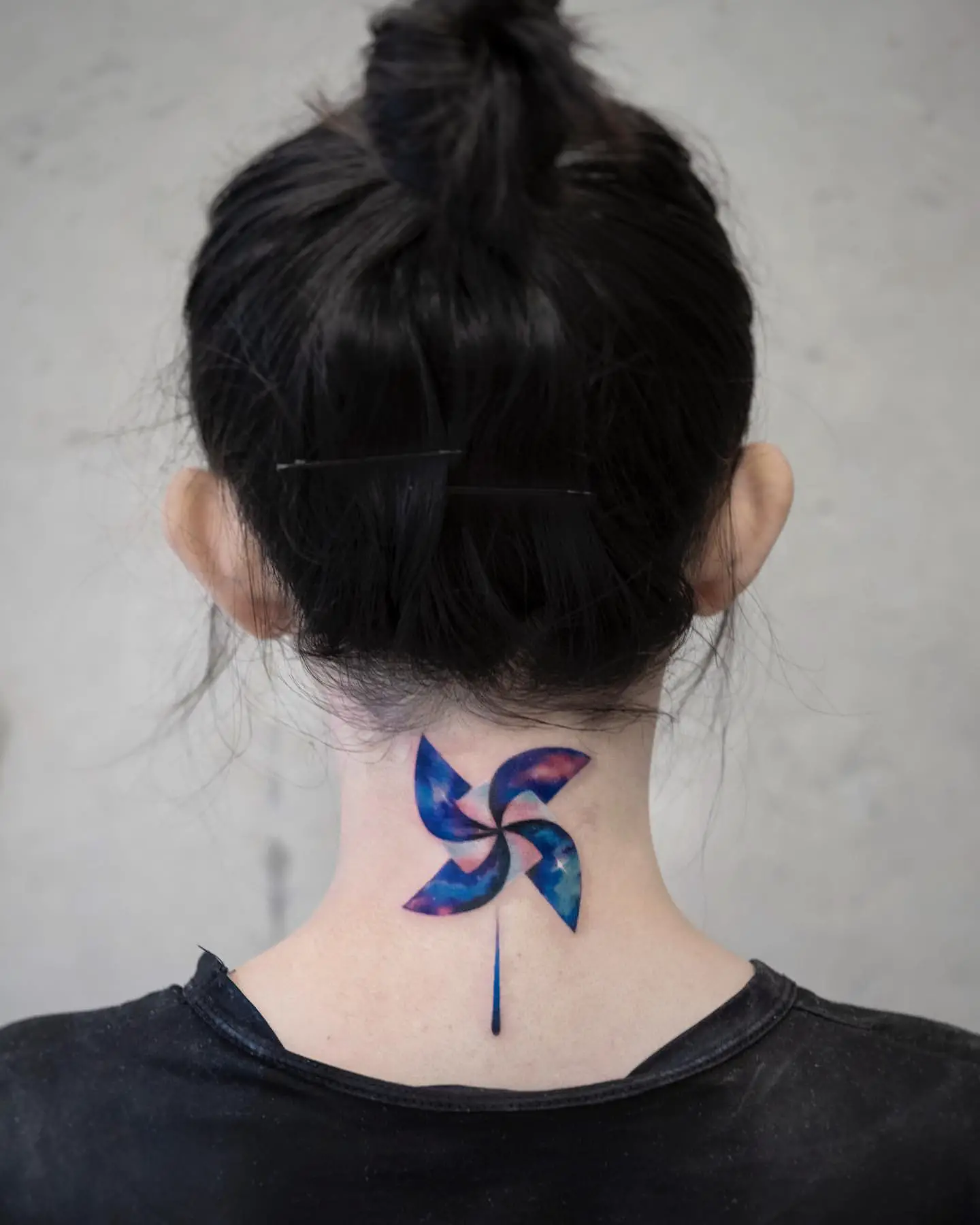 Neck Tattoos for Women 1