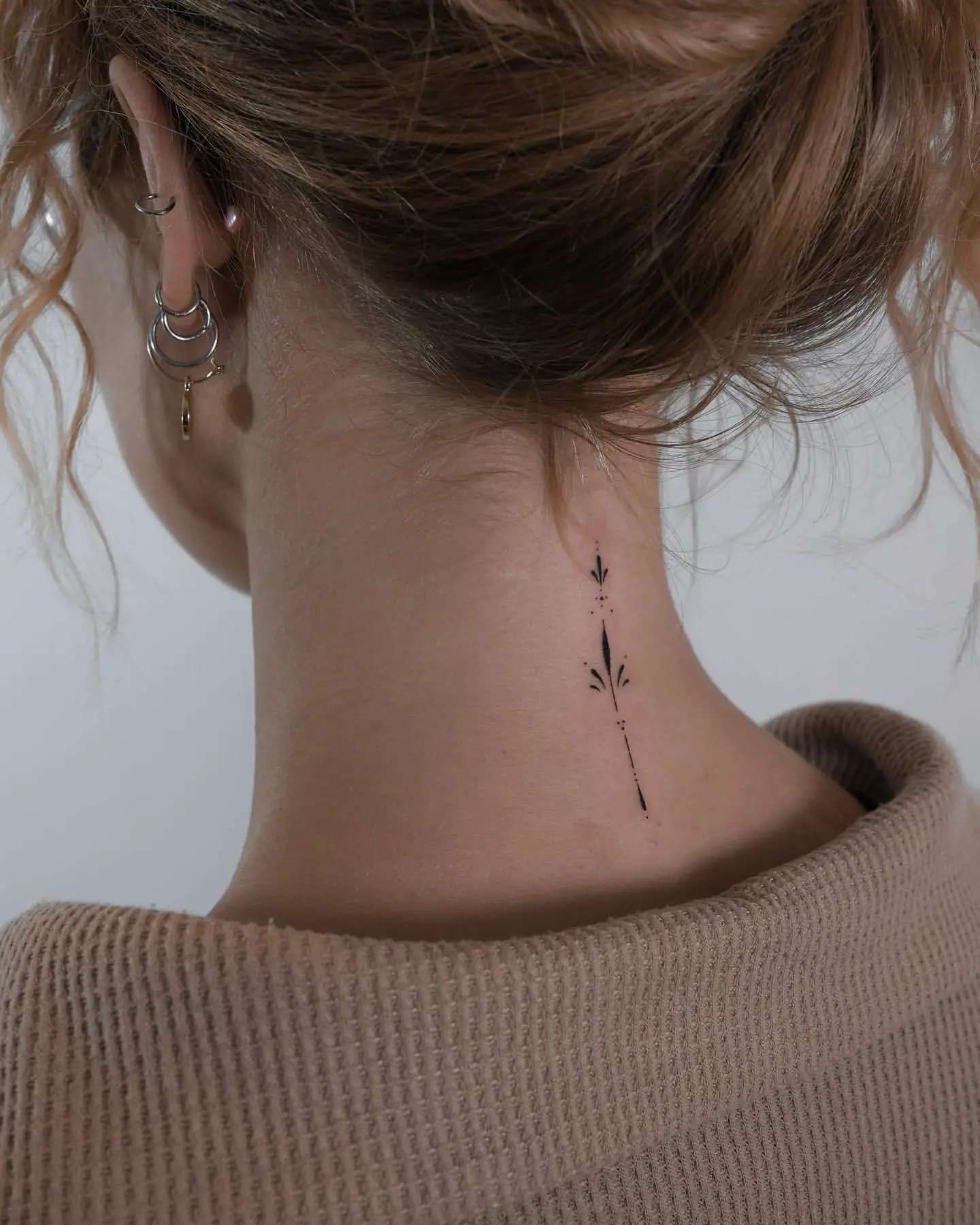 Neck Tattoos for Women 22