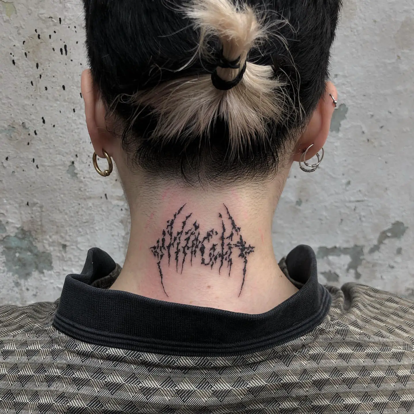 Neck Tattoos for Women 7