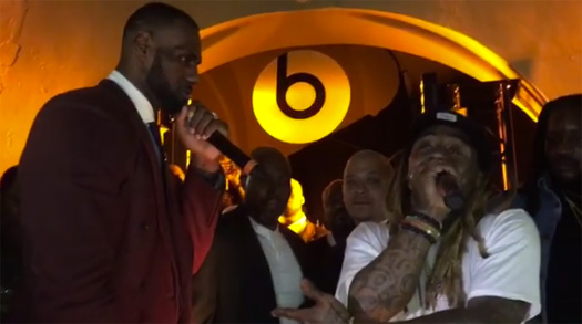 LeBron James Reunites Hot Boys At “Beats x NOLA” Event In New Orleans, Lil  Wayne Wasn't Feeling The Crowd At First [Videos]
