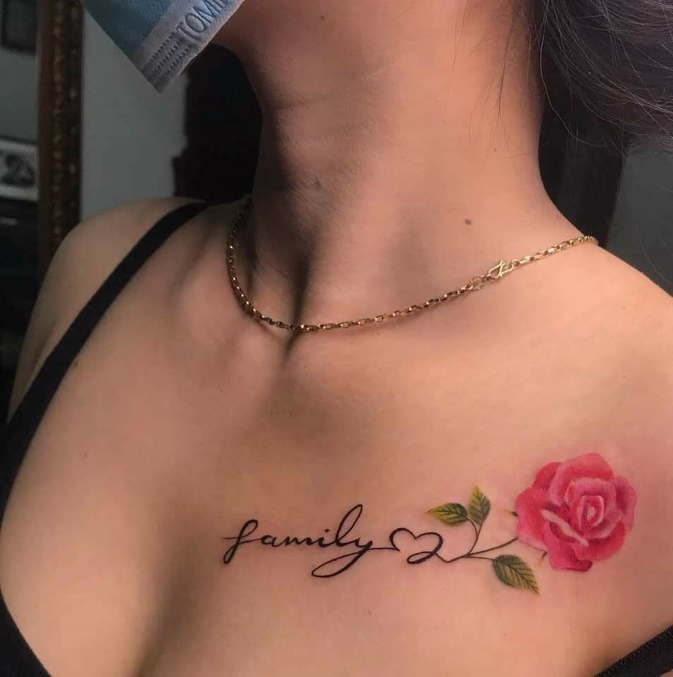 SNORTING ROSE TATTOOS FOR LADIES