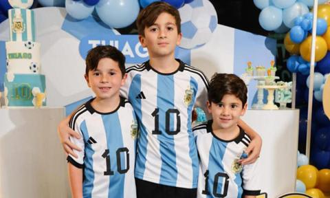 Messi habla de la personalidad de sus hijos: 'Creo que soy buen padre'