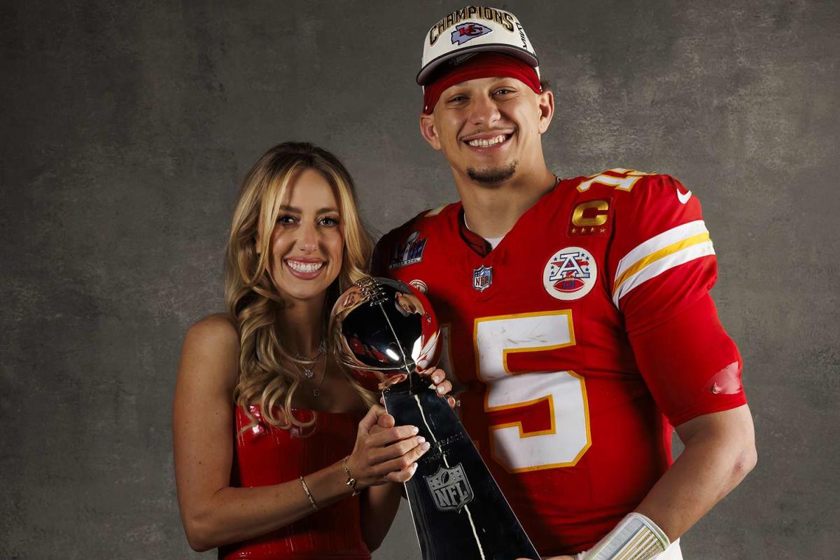 Brittany Mahomes Celebrates Husband Patrick Mahomes' 2024 Super Bowl Win:  'Three Times'