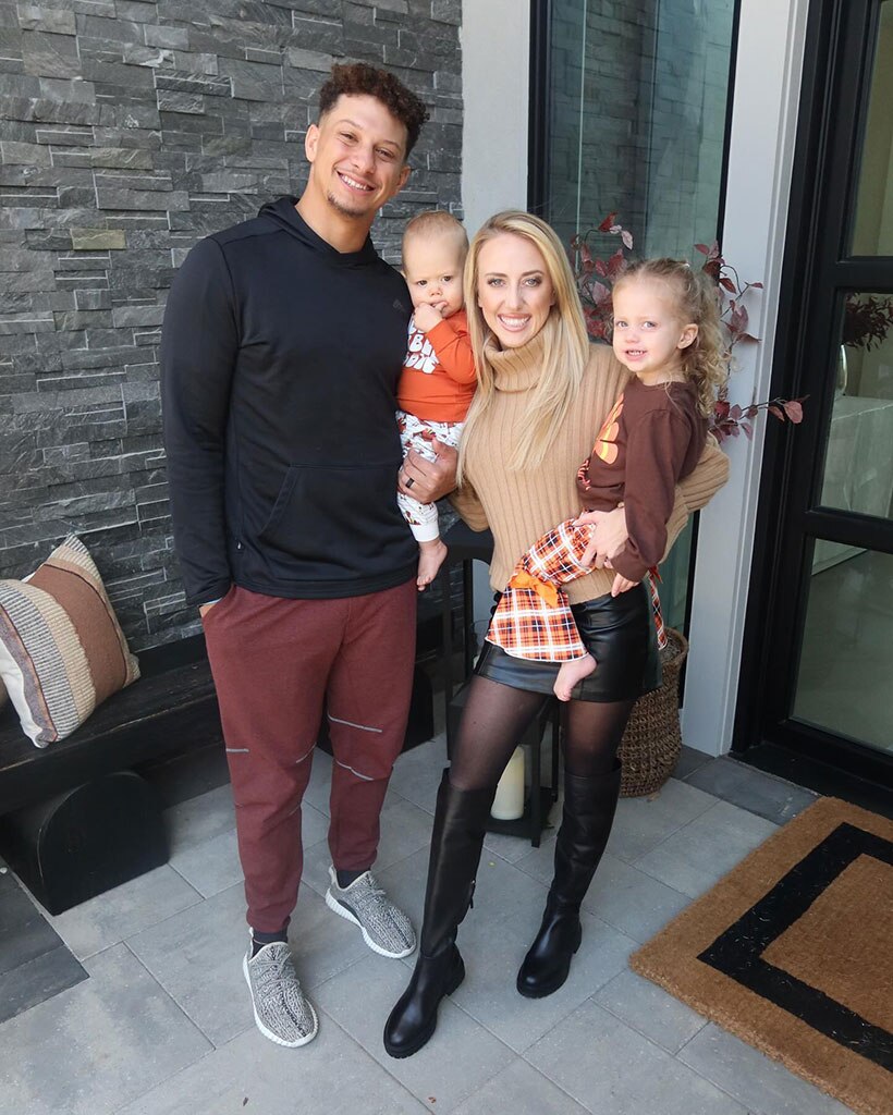 Patrick Mahomes, Brittany Mahomes, Sterling, Bronze, Thanksgiving 2023