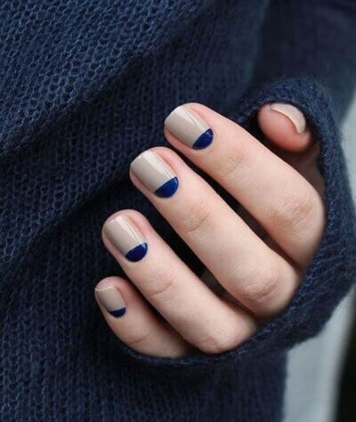 20+ Gorgeous Navy Nails For A Refreshing Manicure - 165