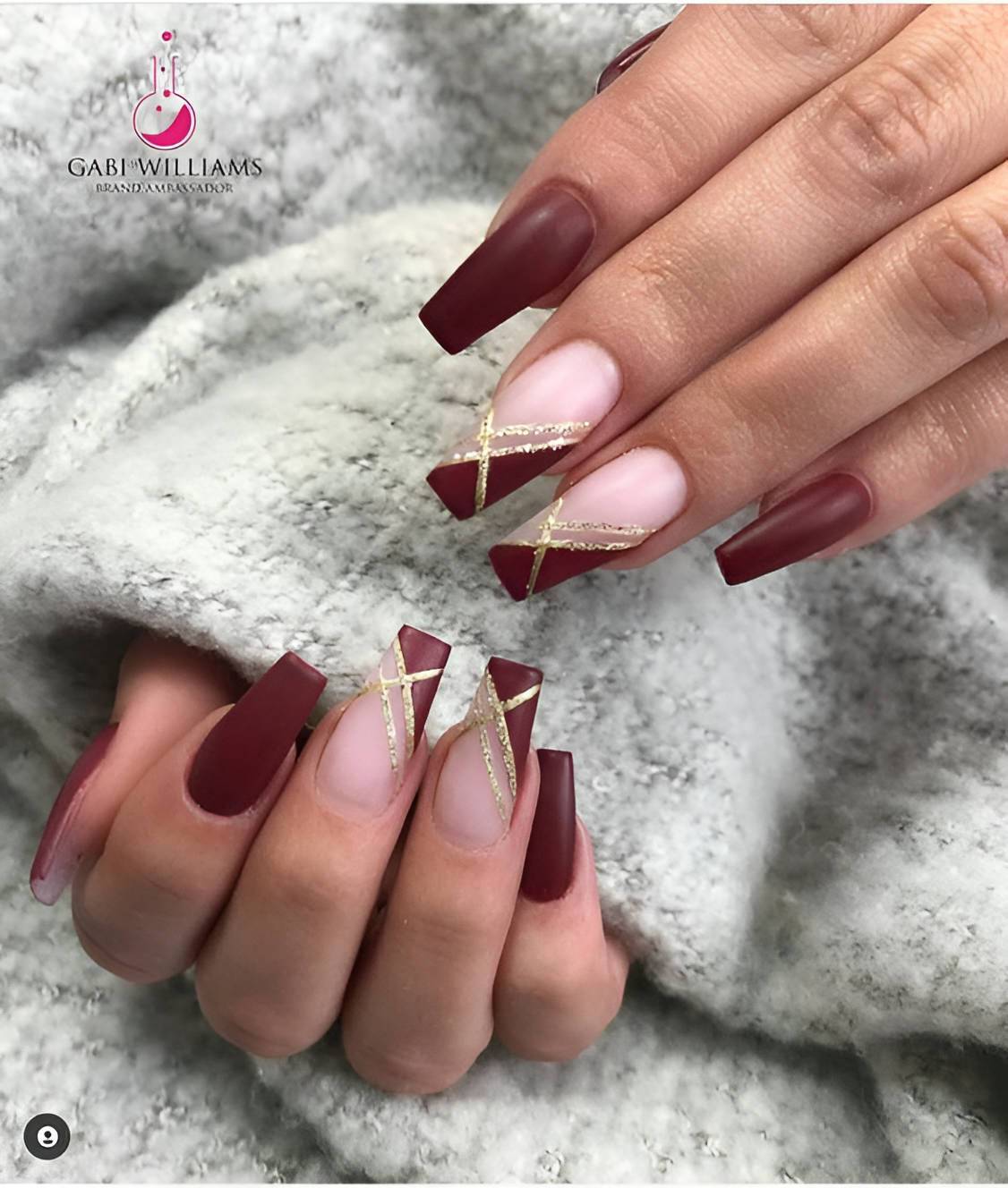 27 Hottest Maroon Red Nail Ideas To Try Right Now - 197