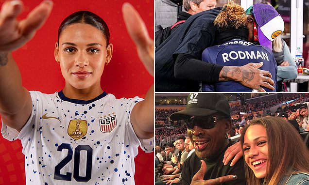 Meet Trinity Rodman: USA World Cup star has a fractured relationship with her  father - NBA legend Dennis - but could be the ace in the pack pursuing  historic third World Cup