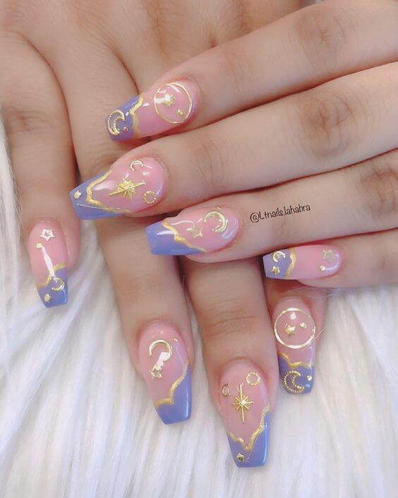Hold The Sky In Your Hand With 34 Mesmerizing Star Nail Ideas - 251
