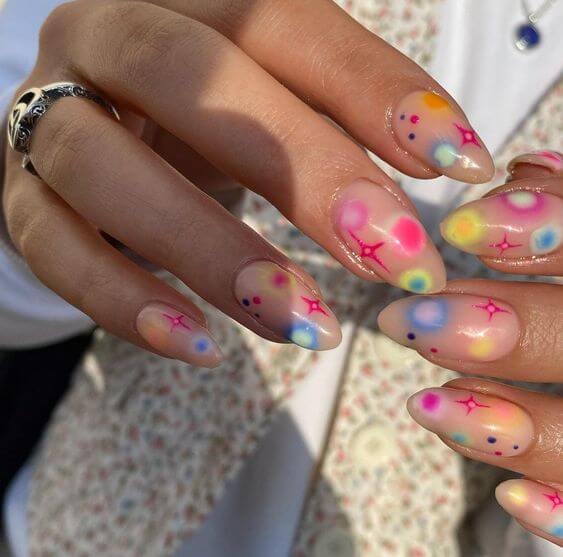 Hold The Sky In Your Hand With 34 Mesmerizing Star Nail Ideas - 213