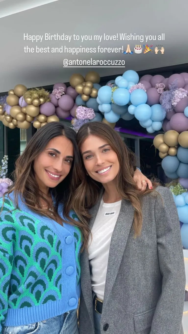 Antonela Roccuzzo festejó su cumpleaños con una fiesta inspirada en un personaje de Disney: las fotos | eltrece