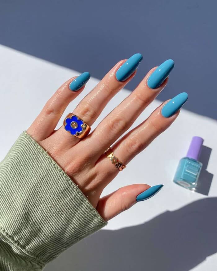 40 Blue Nail Designs Belong In The Nail-Art Hall Of Fame - 251