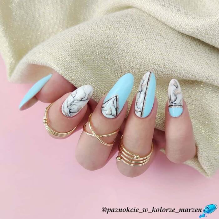 40 Blue Nail Designs Belong In The Nail-Art Hall Of Fame - 277