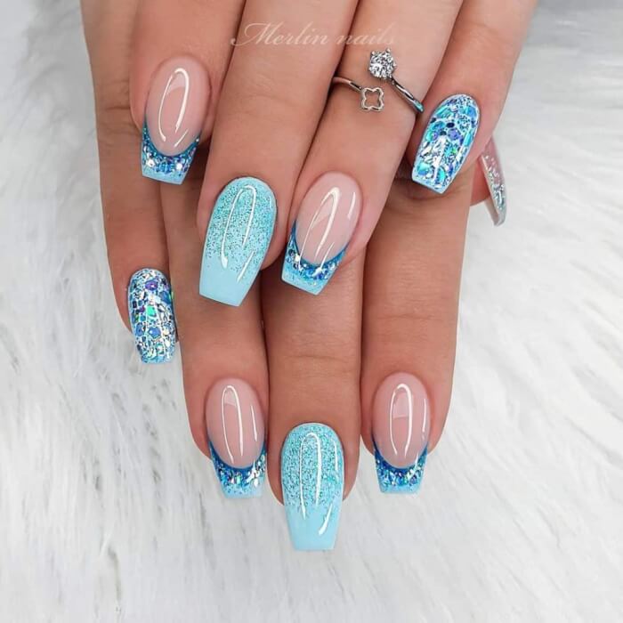 40 Blue Nail Designs Belong In The Nail-Art Hall Of Fame - 309