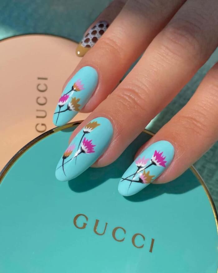 40 Blue Nail Designs Belong In The Nail-Art Hall Of Fame - 311