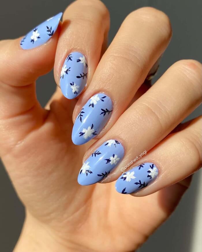 40 Blue Nail Designs Belong In The Nail-Art Hall Of Fame - 317