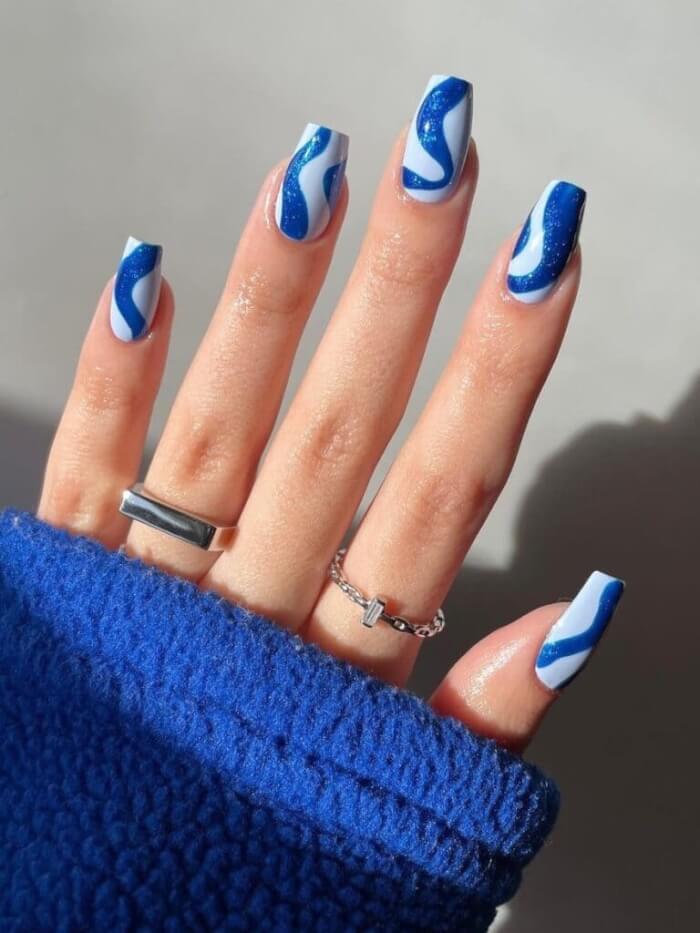 40 Blue Nail Designs Belong In The Nail-Art Hall Of Fame - 327