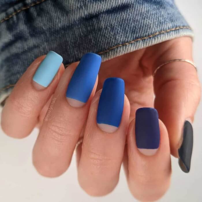 40 Blue Nail Designs Belong In The Nail-Art Hall Of Fame - 257