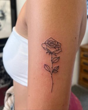 Tattoo uploaded by Claudia Fedorovici • Fine Line Tattoo, Rose Tattoo  #finetattoo, #finelinetattoo, #rosetattoo, #claudiafedorovici,  #finelinetattooartist, #floraltattoo • Tattoodo