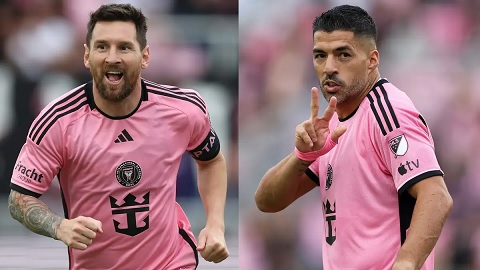 Messi and Suarez make MLS best team