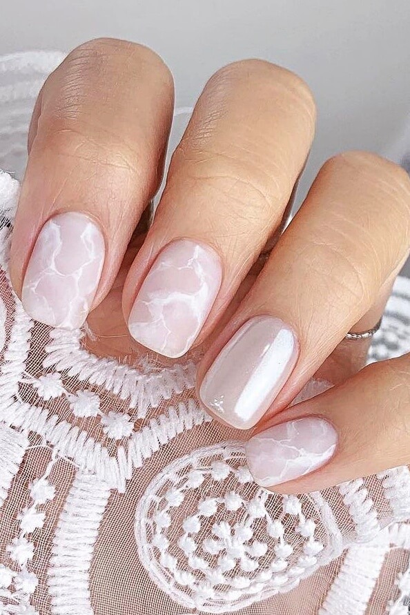 Nude Ombre Nail Designs