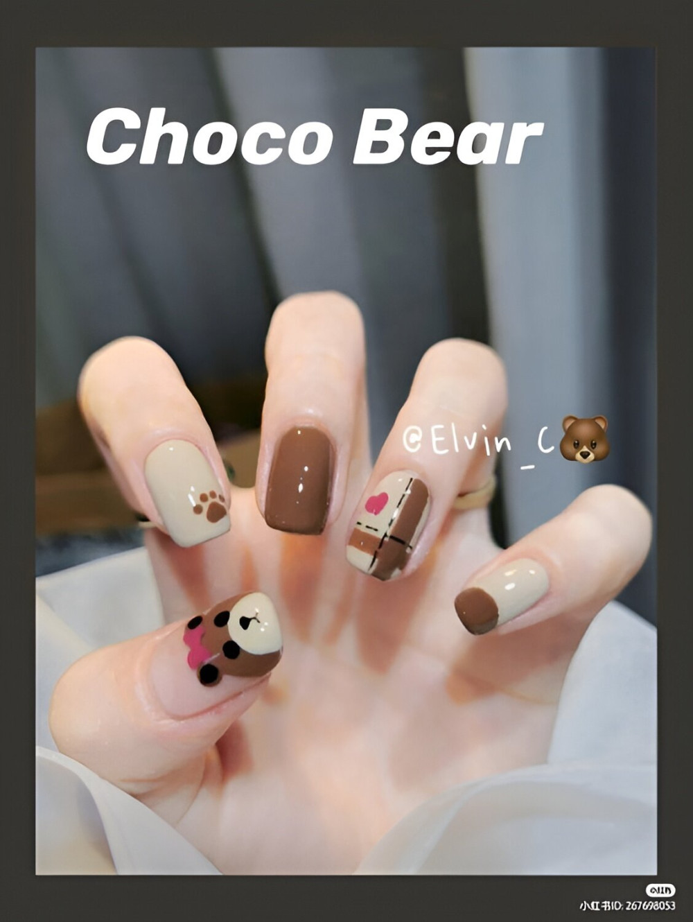 35 Chocolate Nail Art Designs That Are Sweeter Than Candies - 245