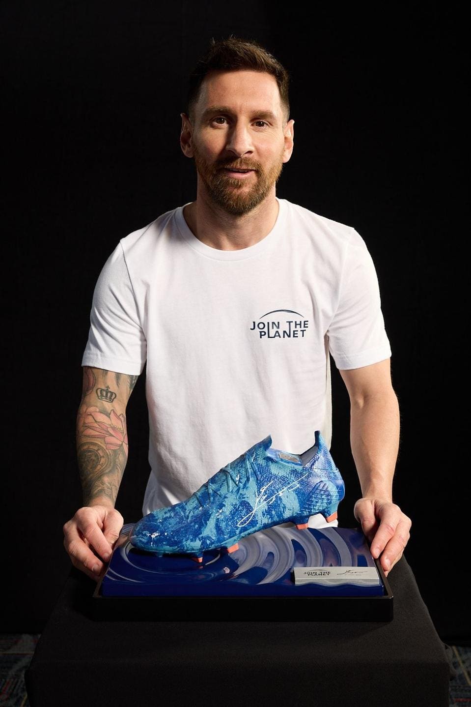 Leo Messi Captains Fight Against Climate Change With Join The Planet