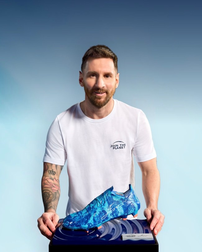 Lionel Messi Releases RWA Replica Cleat With Planet