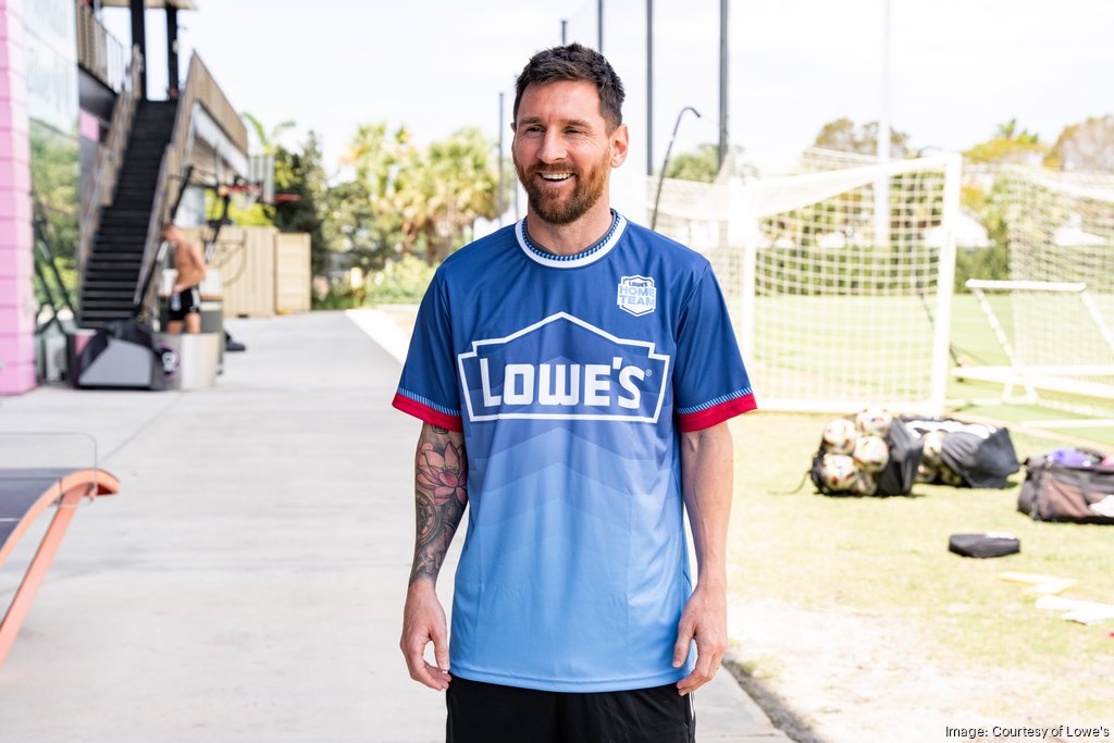 Messi Lowe's jersey