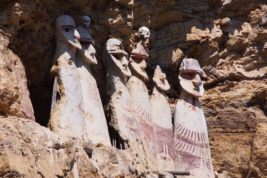 Sarcophagi at Karajia