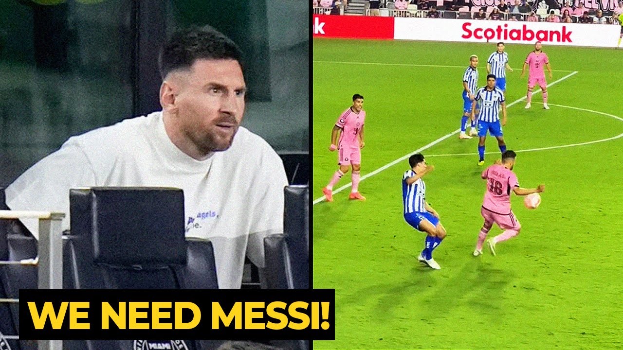 MESSI was seen frustrated after Inter Miami loss against Monterrey |  Football News Today