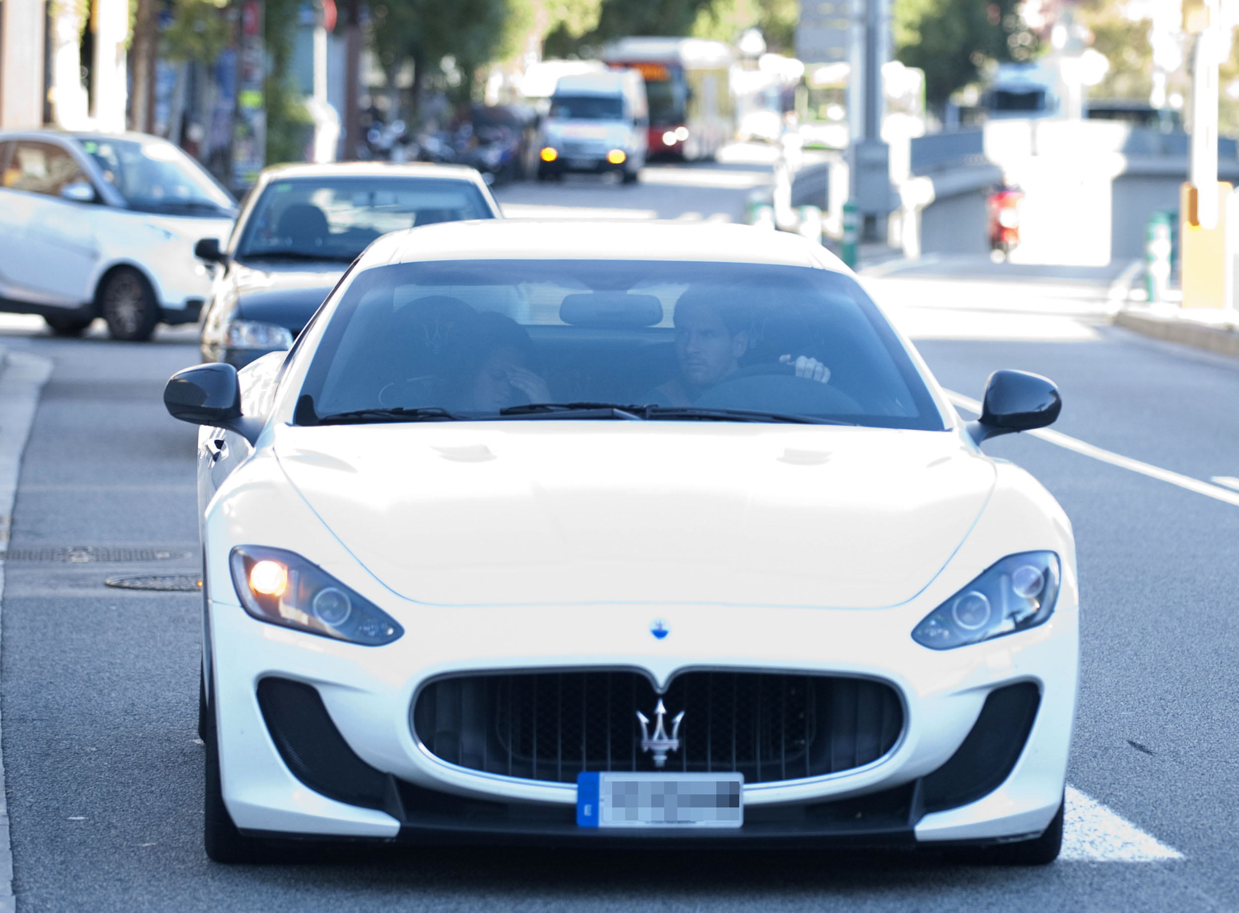 Messi loves a Maserati and has two different GranTurismos